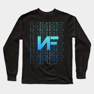 nf logo blue Long Sleeve T-Shirt